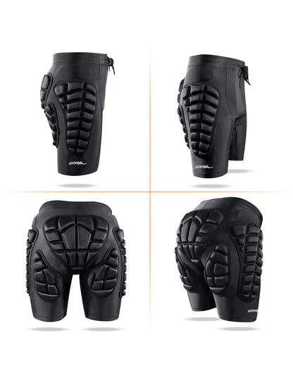AVIVOR - Short De Protection Rembourré, Ski, Skate, Roller